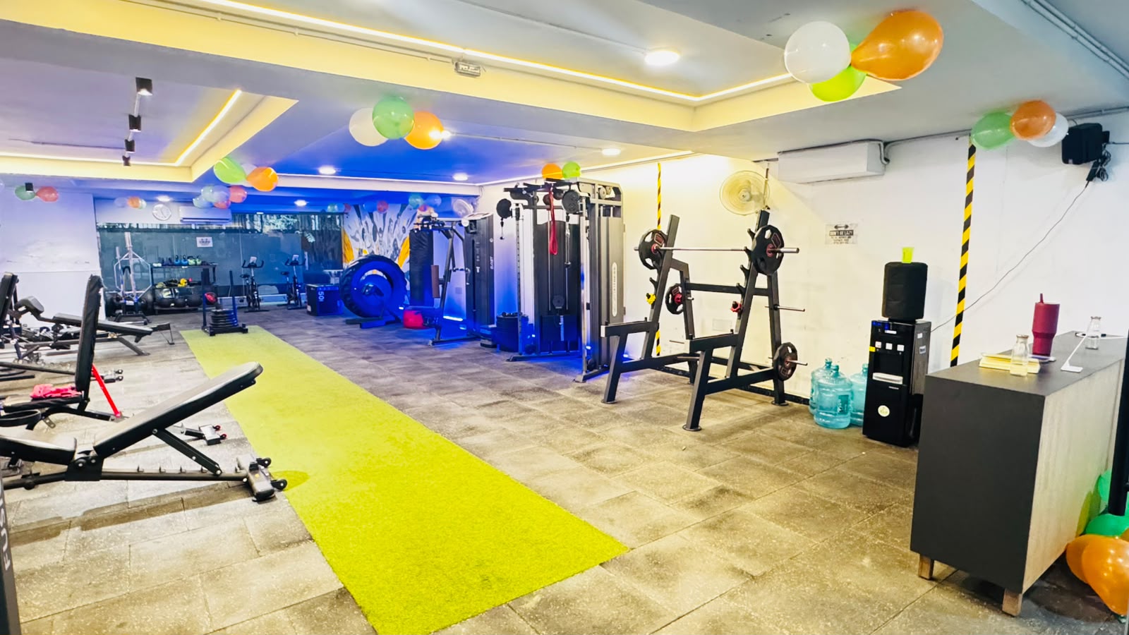 Cable crossover and multi-station gym